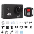 4K 1080P 30FPS Wifi Waterproof Action Camera 2 Inch Screen 170D Underwater Helmet Sports Mini Cam Outdoor Video Recording Device