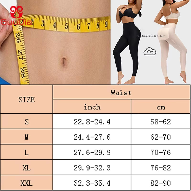 GUUDIA Padded Shaper Panties Women'S High Waist Trainer Butt Lifter Shapewear Compression Slimming Leggings Body Shapers Legging