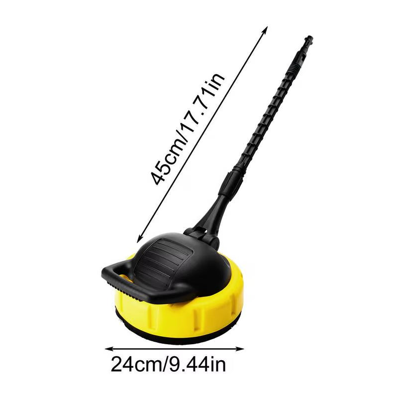 Pressure Washer Cleaner Powerful Patio Cleaner Cleaning Tools Portable Outdoor Scrubber Cleaning Supplies for Driveways
