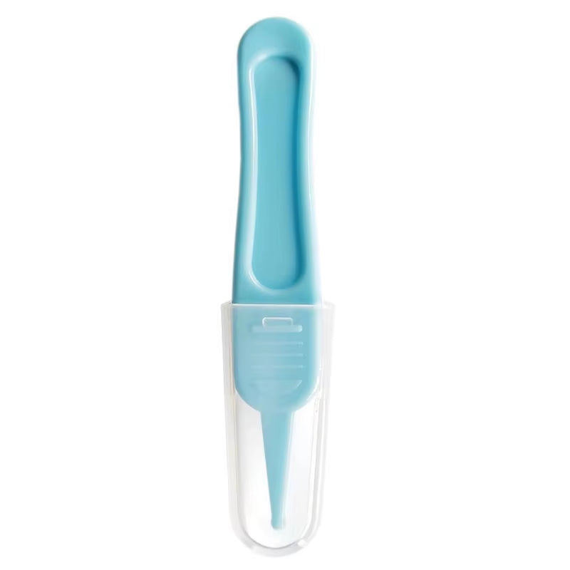 Baby Nose Cleaning Tweezers Infant Ear Nose Navel Clean Tool Safe Baby Dig Booger Clips Snot Removal Newborn Cleaning Supplies
