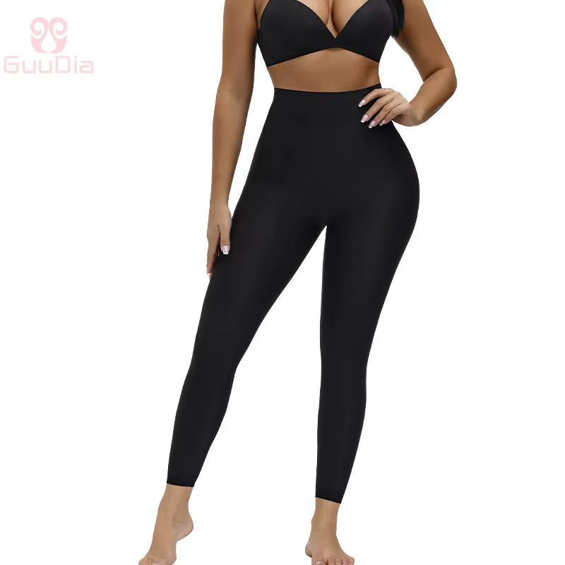 GUUDIA Padded Shaper Panties Women'S High Waist Trainer Butt Lifter Shapewear Compression Slimming Leggings Body Shapers Legging