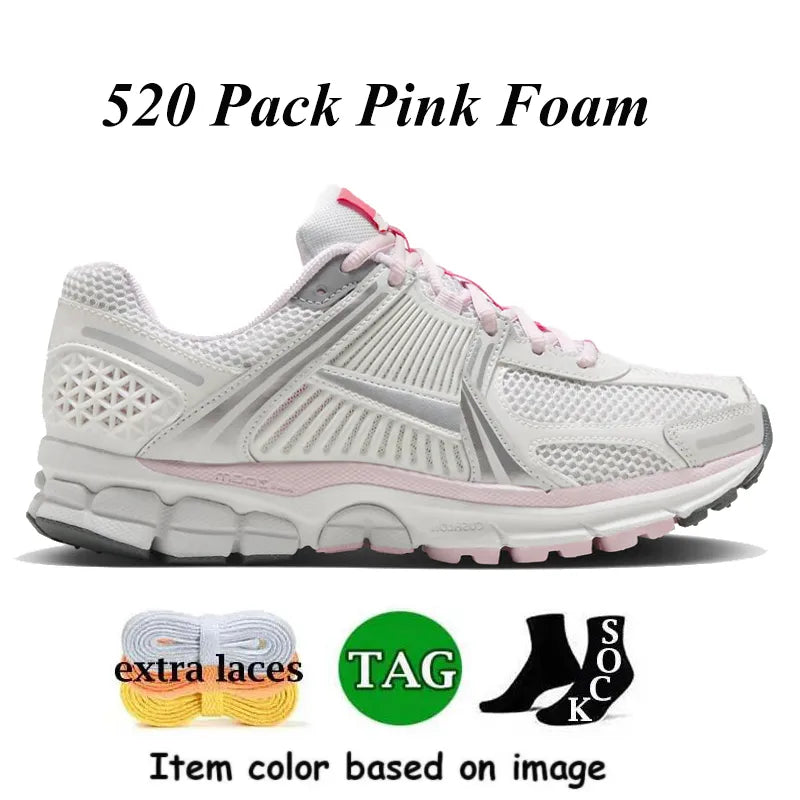 Men Women Vomero 5 Running Shoes Designer Sneakers Supersonic Dark Grey Photon Dust Metallic Sier 520 Pack Pink Foam Hot Punch Flat Platform Sports Trainers 36-45