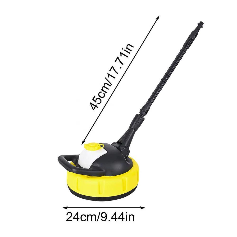 Pressure Washer Cleaner Powerful Patio Cleaner Cleaning Tools Portable Outdoor Scrubber Cleaning Supplies for Driveways