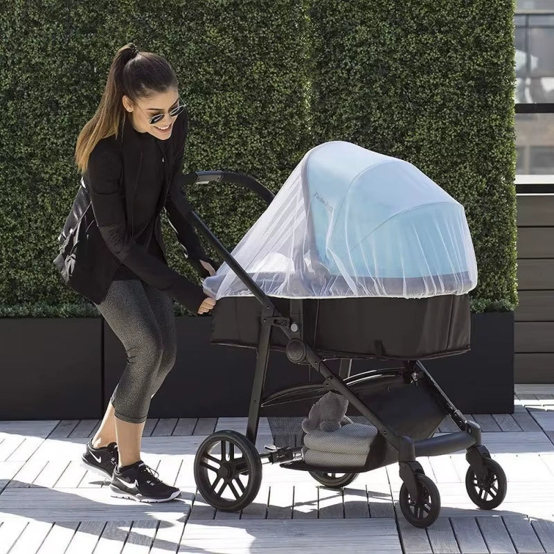 Baby Stroller Mosquito Net Full Cover Mosquito Net for Baby Stroller, Encrypted Baby Stroller Sunshade, Full Cover for Baby Stro
