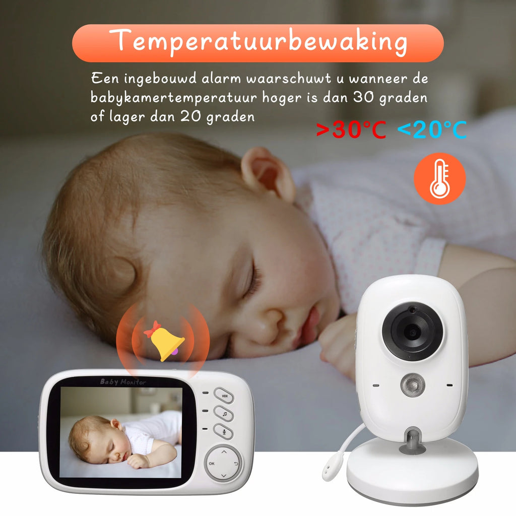 VB603 Wireless Video Color Baby Monitor High Resolution Baby Nanny Security Camera Baby Phone Video & Audio Portable Intercom