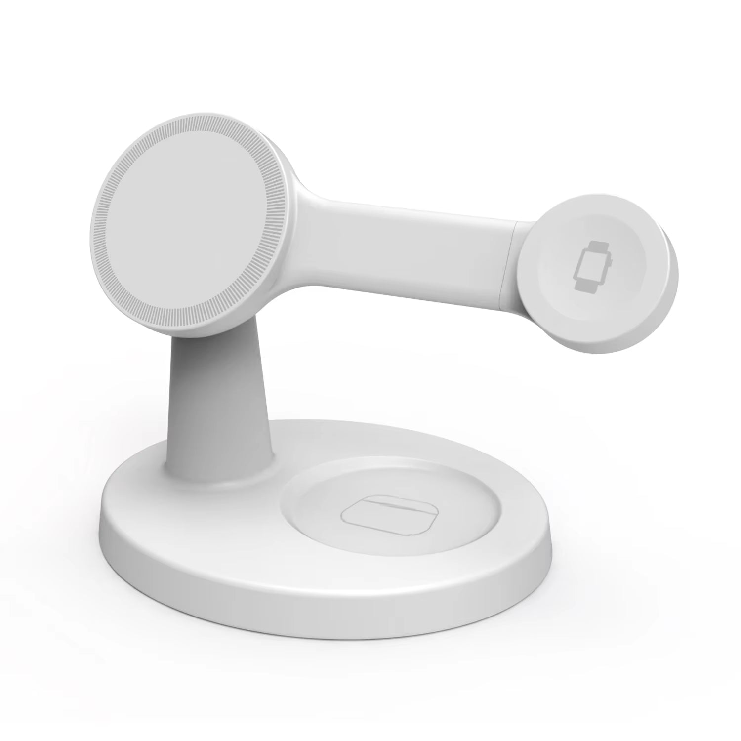 3 in 1 Magnetic Wireless Charger Stand for Iphone 17 16 15 14 Pro Max Apple Watch 9 8 Airpods Phone Holder Fast Charging Station