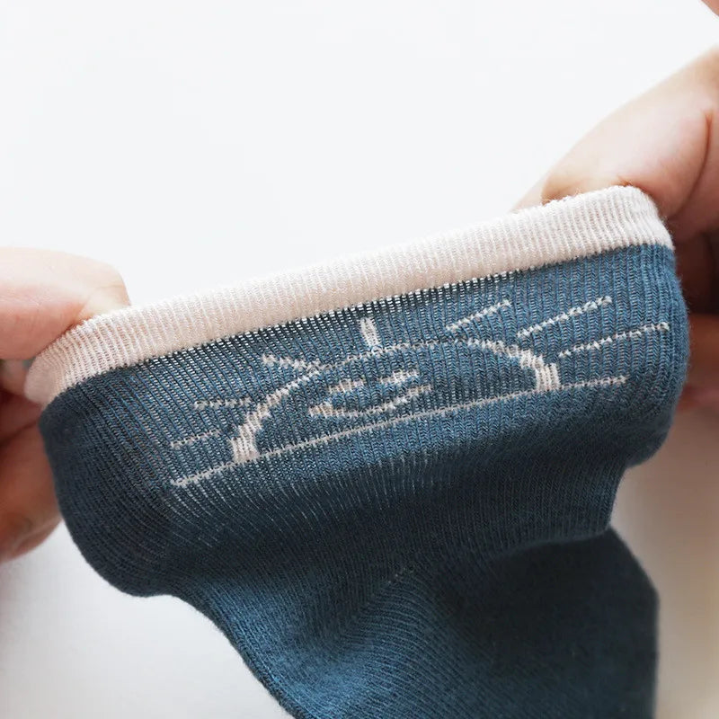 New 5Pairs/Lot Infant Baby Socks Winter Autumn Baby Socks for Girls Cotton Newborn Baby Boy Socks Toddler Baby Boys Accessories